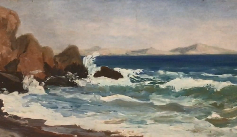 В Обнинске открылась выставка художника Николая Анатольева, посвященная природе Крыма