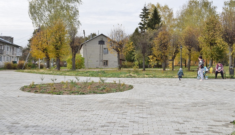 В Тарусском районе благоустраивают сёла