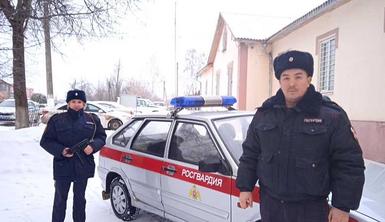 Калужские Росгвардейцы оказали доврачебную помощь мужчине с инфарктом