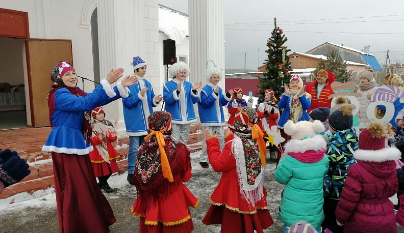 В Корекозеве проходят православные рождественские праздники