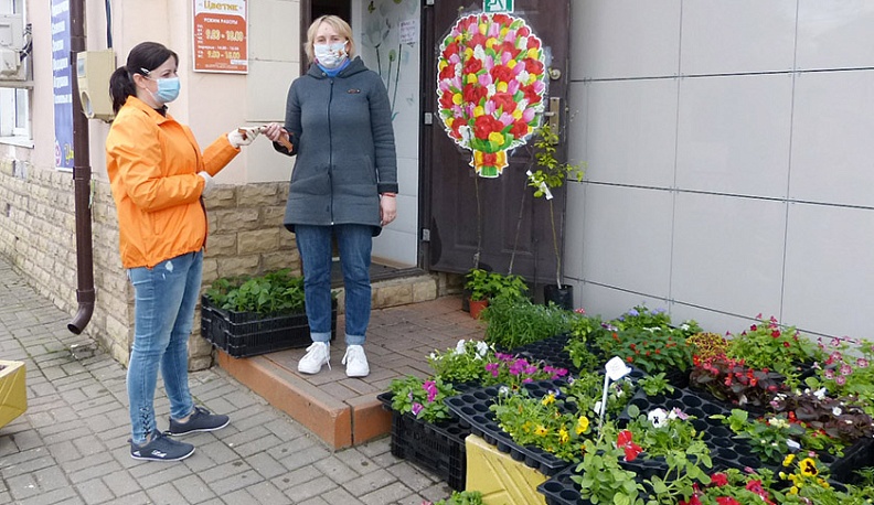 Жители Спас-Деменска приняли участие во всех акциях, посвященных юбилею Великой Победы