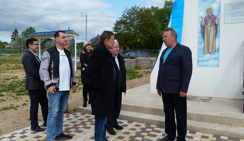 Жители износковской деревни в рамках «Сельского кинопоказа» посмотрели фильм «Подольские курсанты»