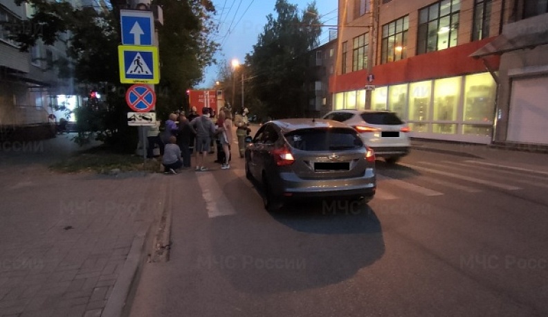 «Форд» сбил пешехода в центре Калуги