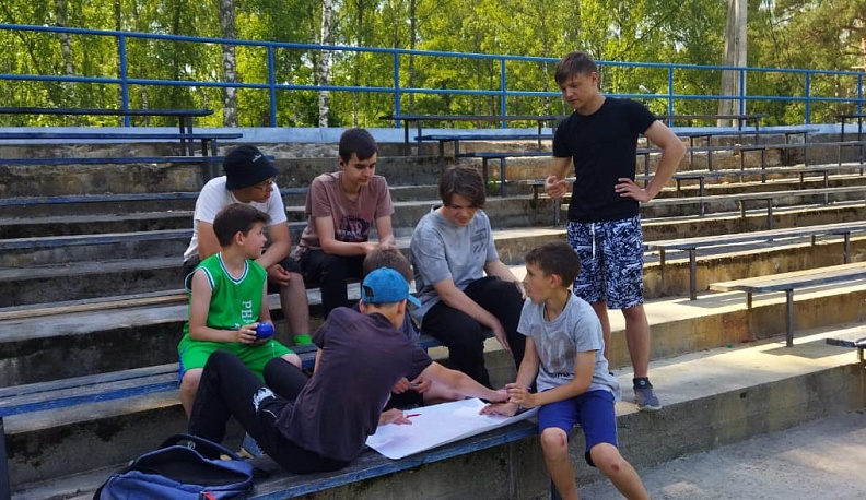 В Думиничском районе провели командообразующий тренинг для детей