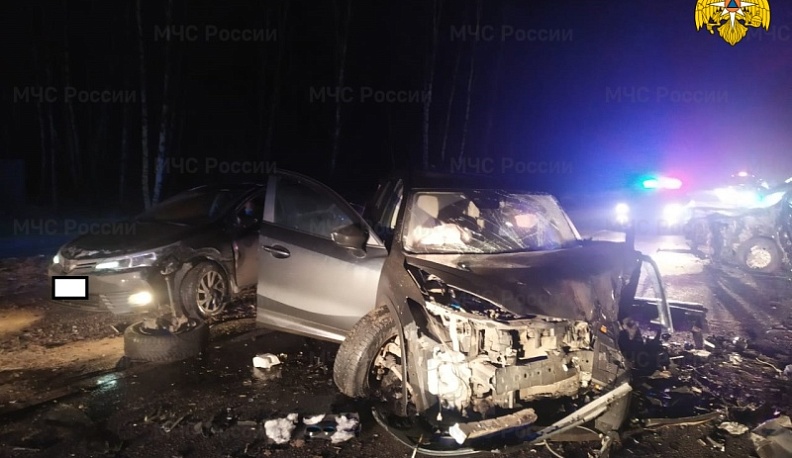 В Калужской области в ДТП пострадало пять человек