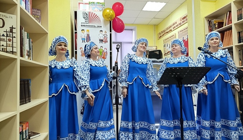 В Думиничах на Библионочи-2026 устроили «путешествие во времени»