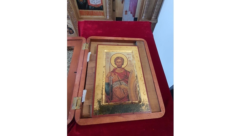 В Козельском районе мироточит икона