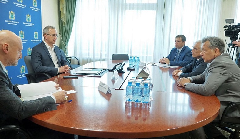 Губернатор Калужской области провел встречу с руководством компании «Евроклима Рус»