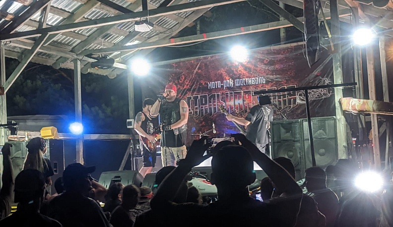 В окрестностях Людинова прошёл мото-рок-фестиваль «Стальная воля»