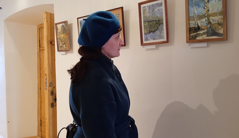 В областном центре открылась художественная выставка «Влюбленная в Калугу»