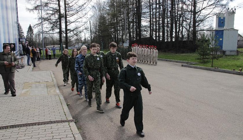 В селе Барятино прошла военно-спортивная игра «Зарница – Орленок–2021»