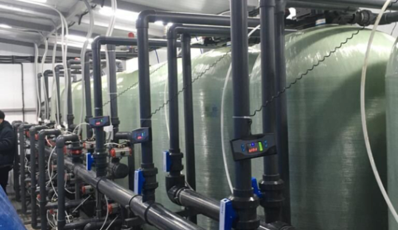 В Боровске водоканал промывает водопроводные сети