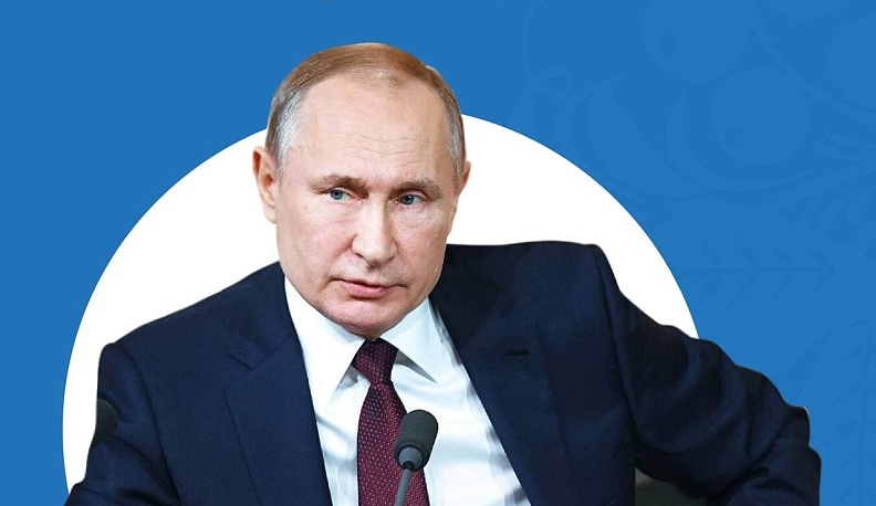 В полдень начнется большая пресс-конференция Владимира Путина