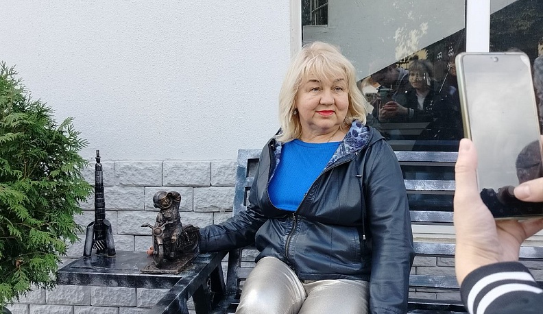 В Калуге появился космонавтик-байкер