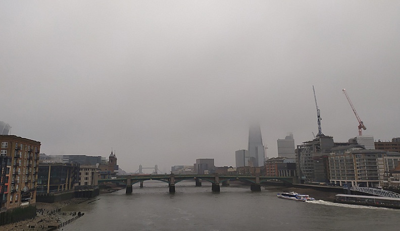 Новогодний Лондон – сырость и туман