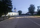 В Перемышльском округе обустроили пешеходные переходы