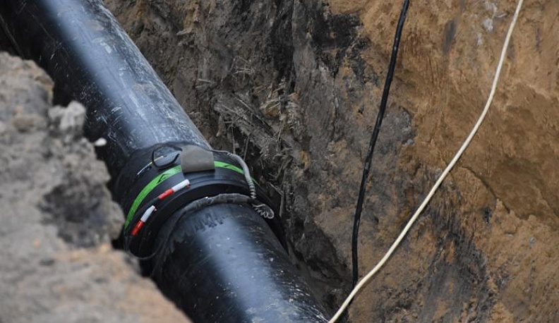 Водоканал завершит работы на Московской до середины апреля