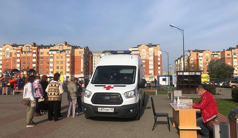 На выходных в Обнинске будут дежурить два мобильных пункта вакцинации