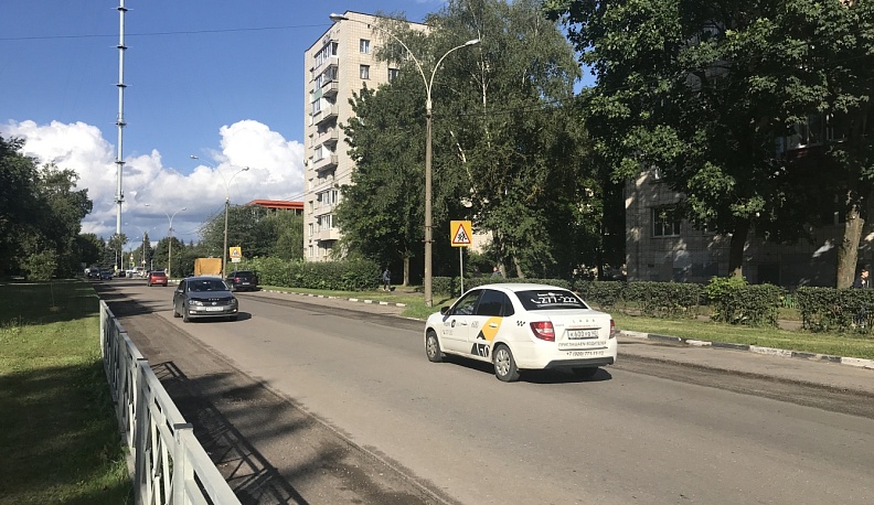  В Обнинске продолжается ремонт и строительство автодорог по национальным проектам