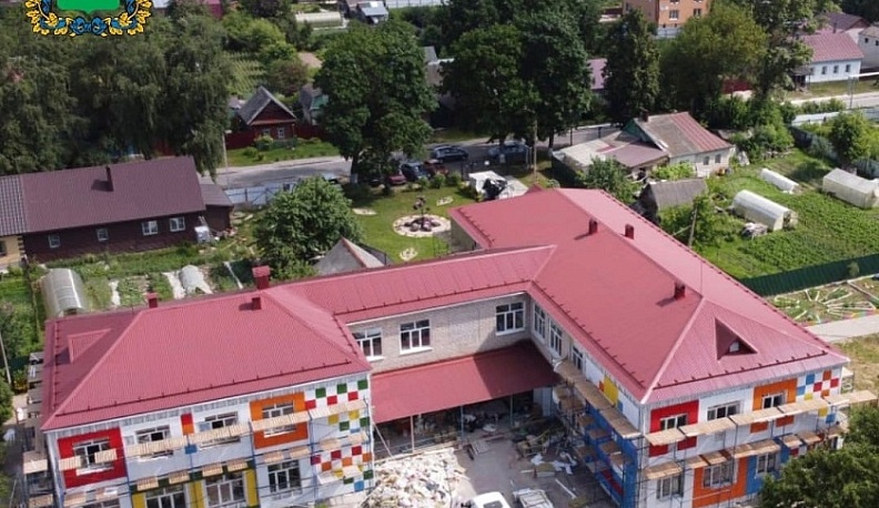 В Перемышле завершается ремонт детского сада «Радуга»