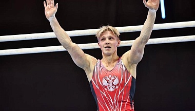 Калужский гимнаст Иван Куляк завоевал бронзу на Чемпионате России по спортивной гимнастике