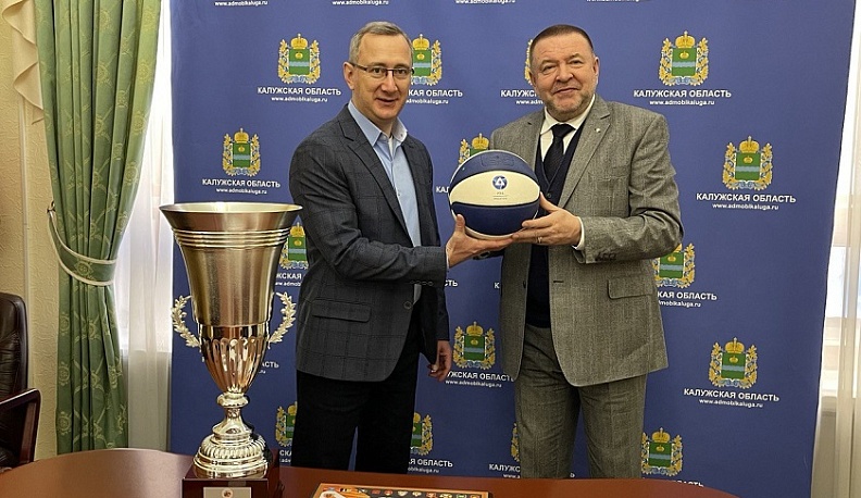 Владислав Шапша обсудил перспективы развития баскетбола в Калужской области