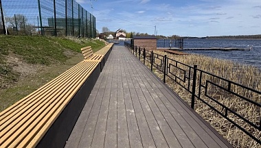 В Людинове продолжается благоустройство общественных территорий