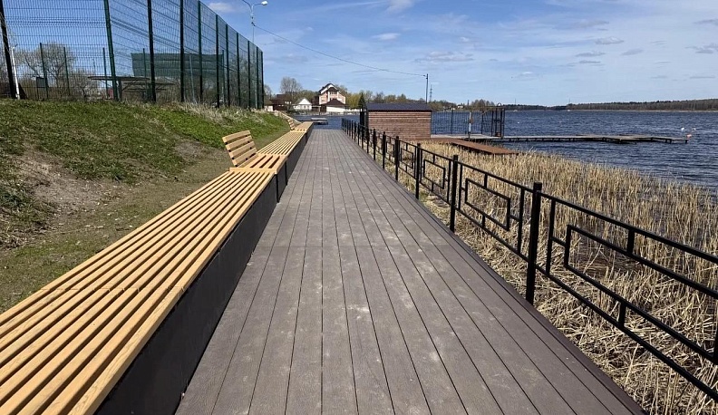 В Людинове продолжается благоустройство общественных территорий