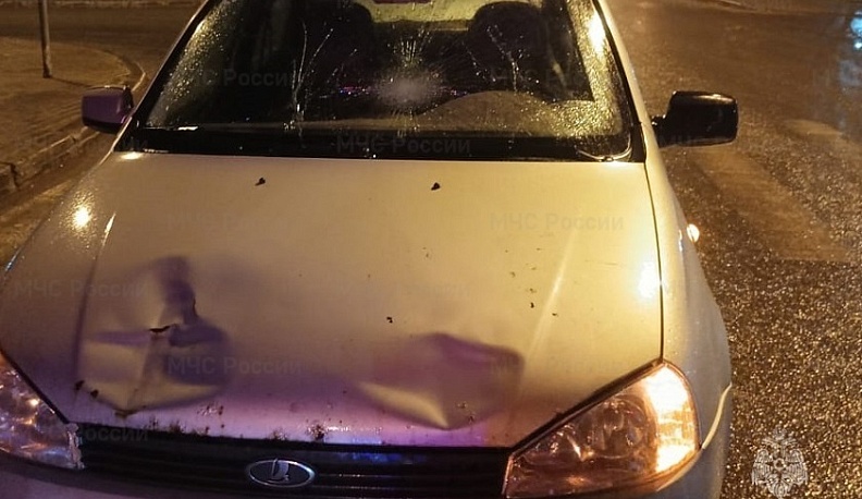 В Калуге автомобиль сбил пешехода