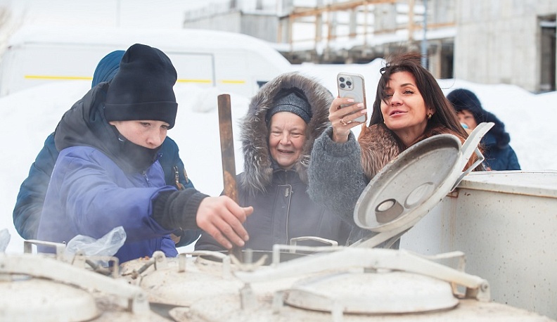 «БлиНовая Масленица» согрела жителей нескольких микрорайонов Калуги