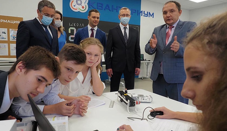 Ольга Коробова: «Открытие школьного «Кванториума» - большой шаг в развитии дополнительного образования детей»