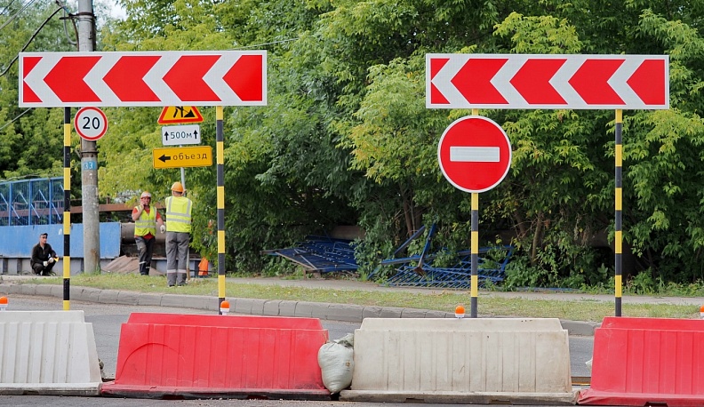 Калужанам разъяснили схемы объезда Синих мостов