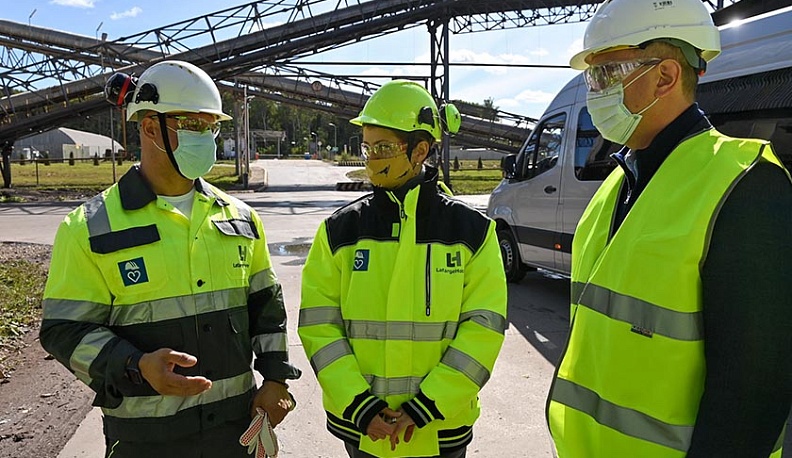 На «Лафарже» в Ферзиковском районе готовы перерабатывать до 250 тысяч тонн альтернативного топлива