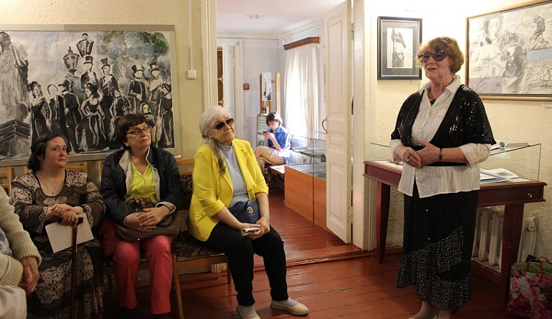 В тарусском музее Цветаевых открылась новая выставка графики