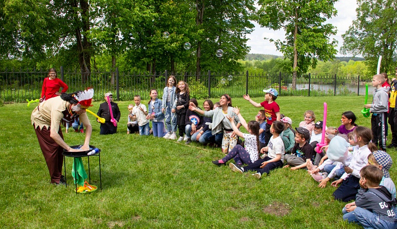 В Жиздринском районе прошел детский праздник