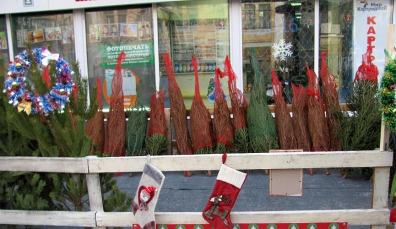 В Калуге назвали адреса елочных базаров