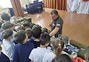 Школьников Ферзиковского округа знакомят с передвижным музеем СВО