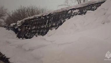 В Калуге за ночь частично обрушились кровли двух жилых домов