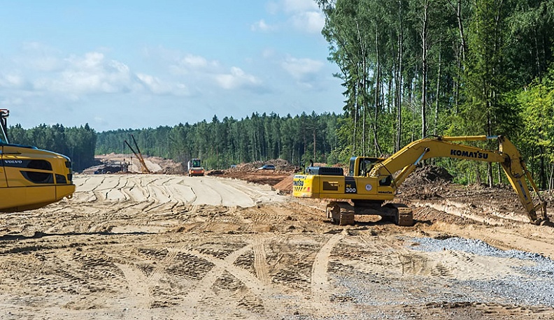 Северный объезд Калуги строят без отставаний
