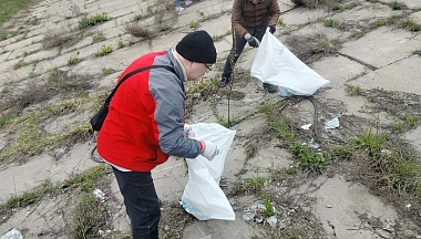 Калужане привели в порядок берег Оки