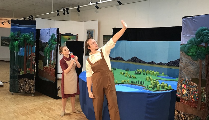 Кукольный спектакль о рождении атомного города показали обнинцам гости из Озерска