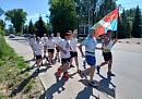 Кондровчане присоединились к факельной эстафете «Бег гармонии»