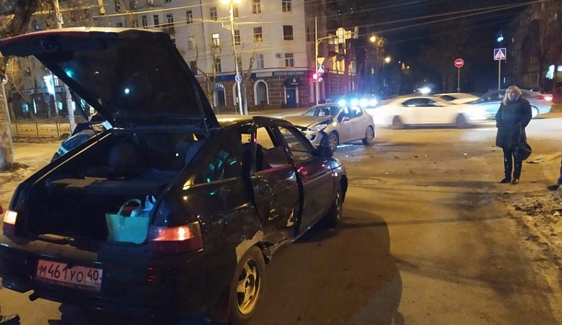 Ночь на Рождество калужане отметили авариями