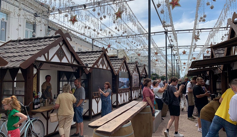 В Калуге началась первая винная ярмарка