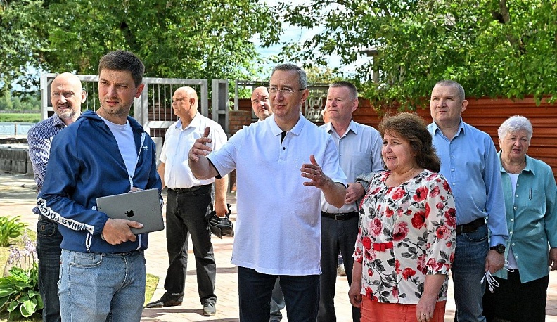  Владислав Шапша проинспектировал ход преображения Людинова