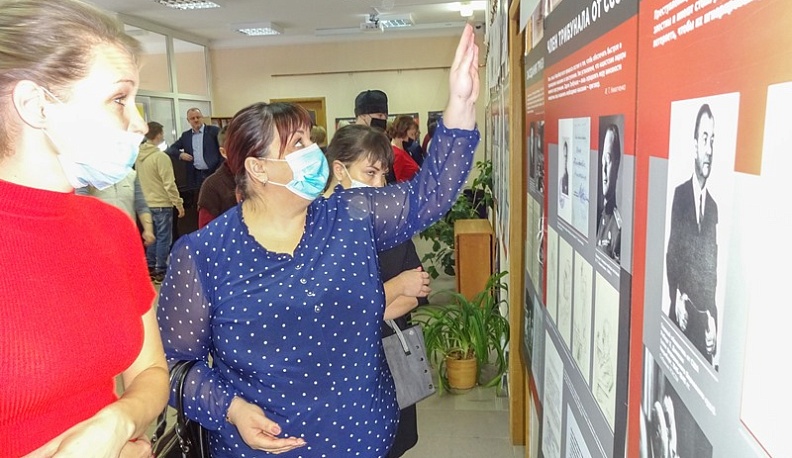 В Медыни открылась выставка, посвященная 75-й годовщине Нюрнбергского процесса 