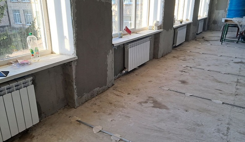 Калужане продолжают ремонтировать школы и детсады Первомайска