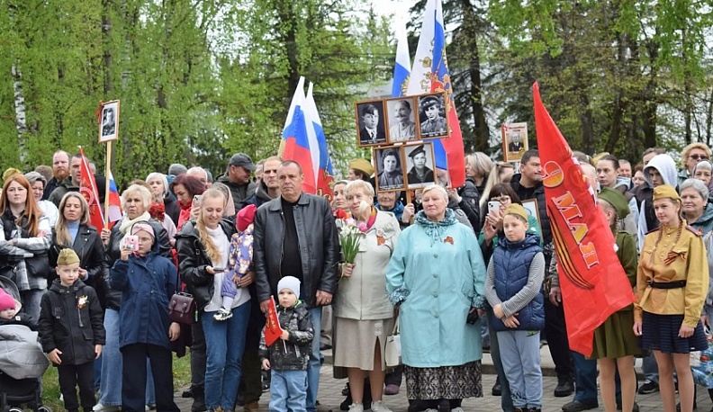 В Тарусе в День Победы прошли митинги и праздничные мероприятия