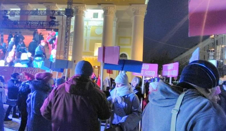 В Калуге стартовал Первый зимний фестиваль уличных театров