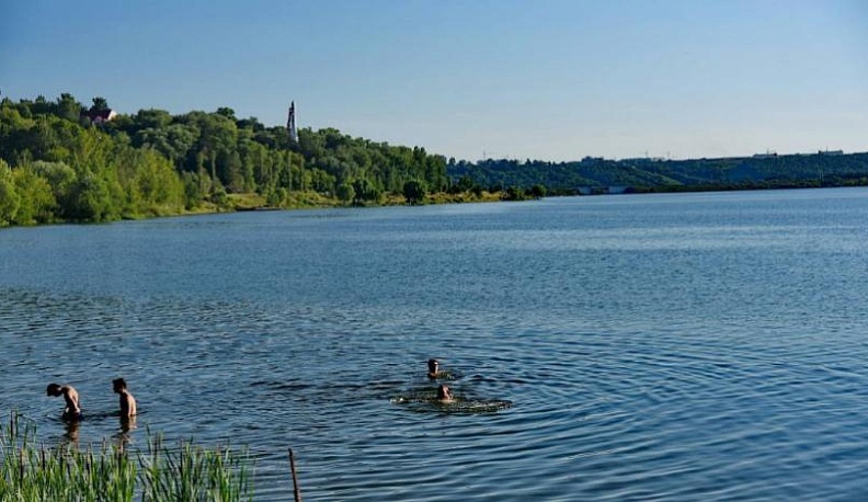 В Калуге можно купаться не только в Лаврово-Песочне
